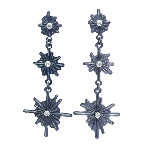Starlight Earrings - Silver