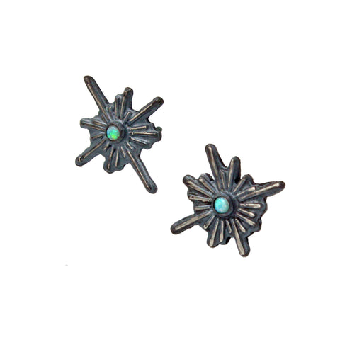 Starlight Studs - Opal