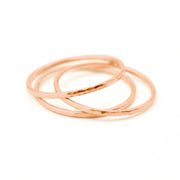 Rose Gold Stacking Band