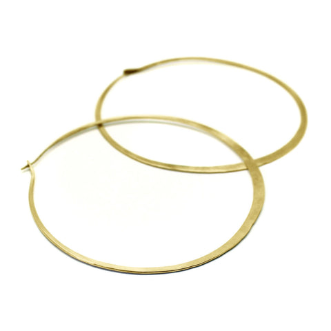 Large Gold Hoops