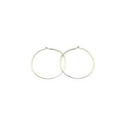 Small Silver Hoops